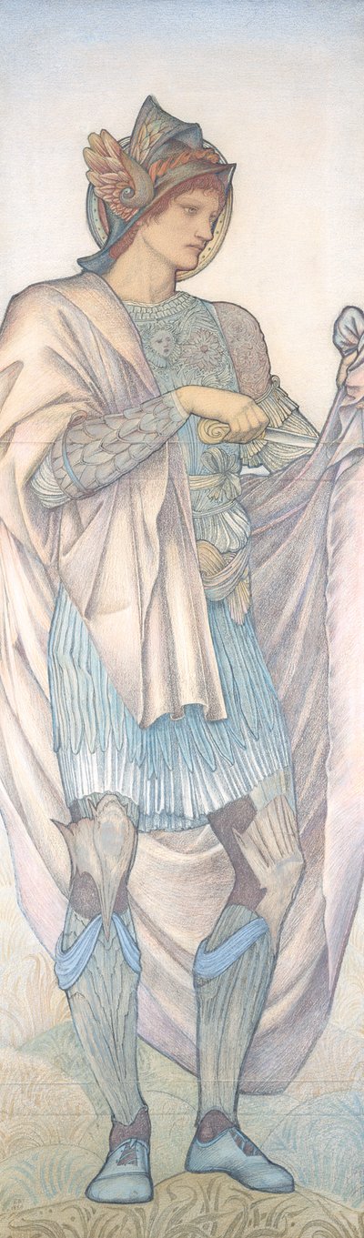 St. Martin Cutting his Cloak by Edward Burne Jones